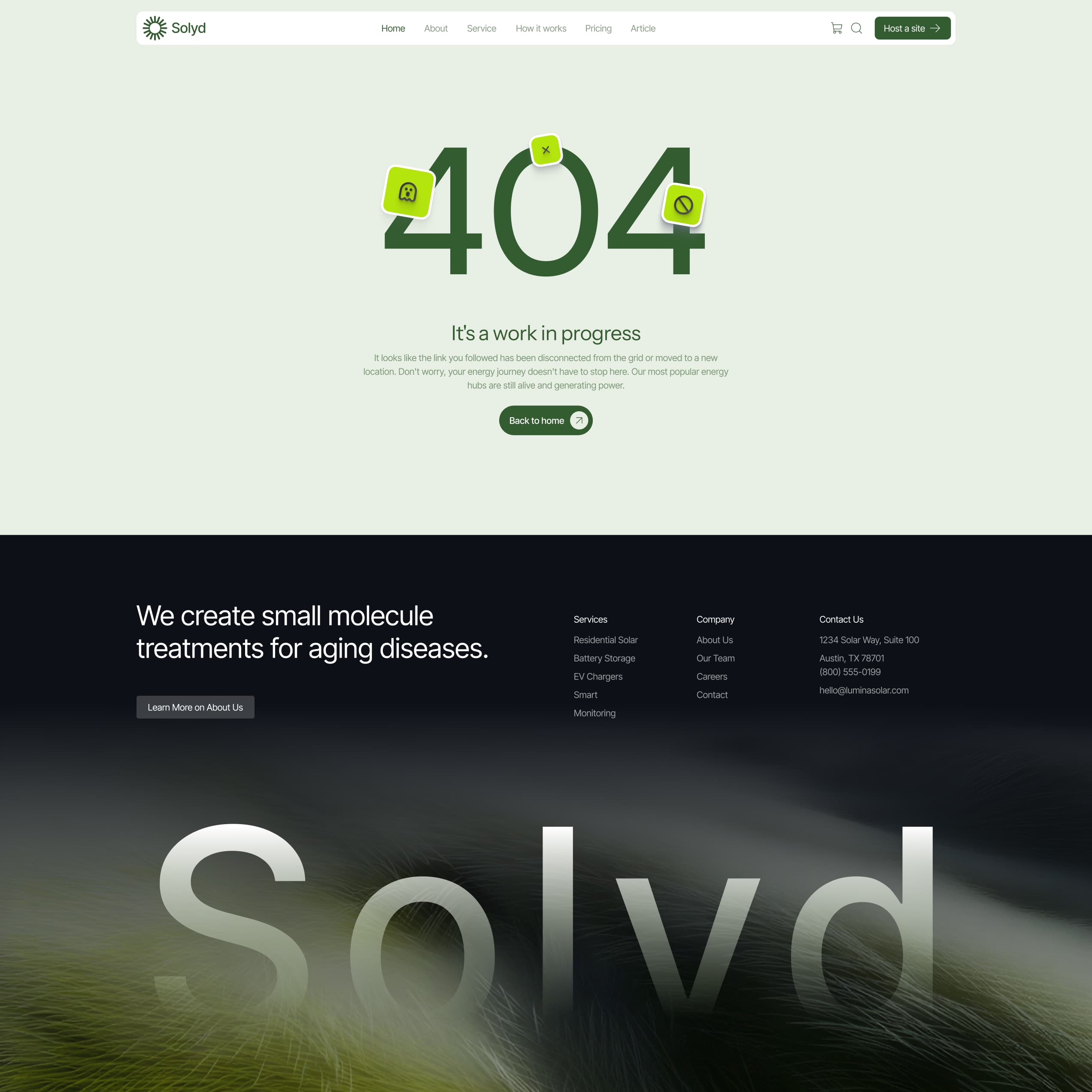 404 Page